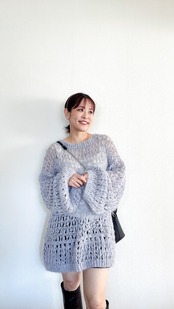 [Kit] ラメメッシュプルオーバー