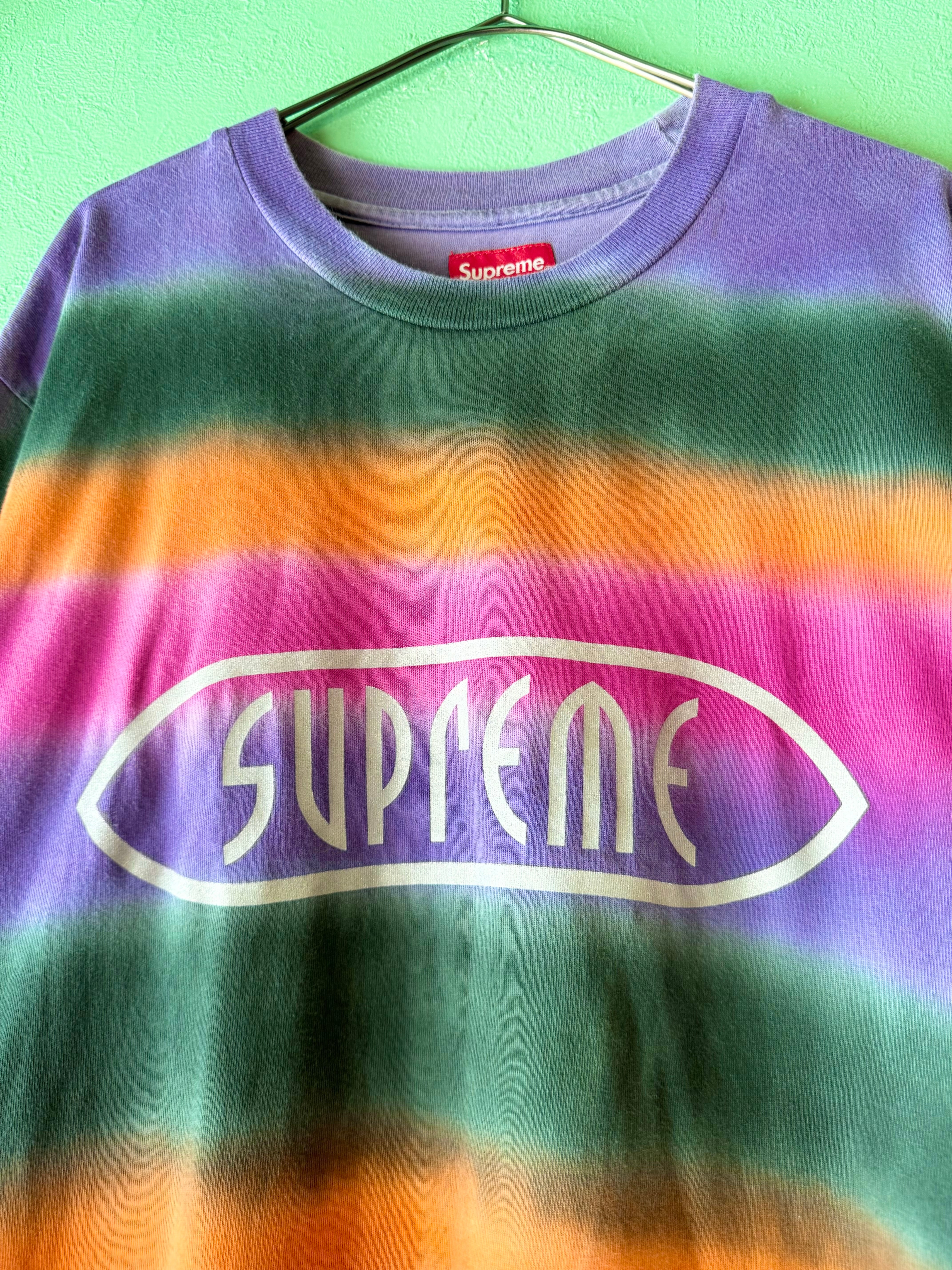 SUPREME シュプリーム★レインボーストライプTシャツ Supreme レインボーストライプ Tシャツ | snak