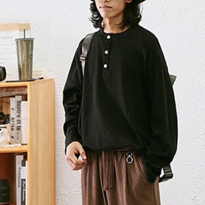 Henry neck tops M11601
