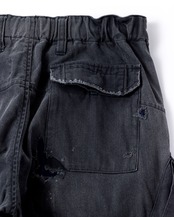ANACHRONORM / REMAKED HERRINGBONE COMBAT CARGO TROUSERS