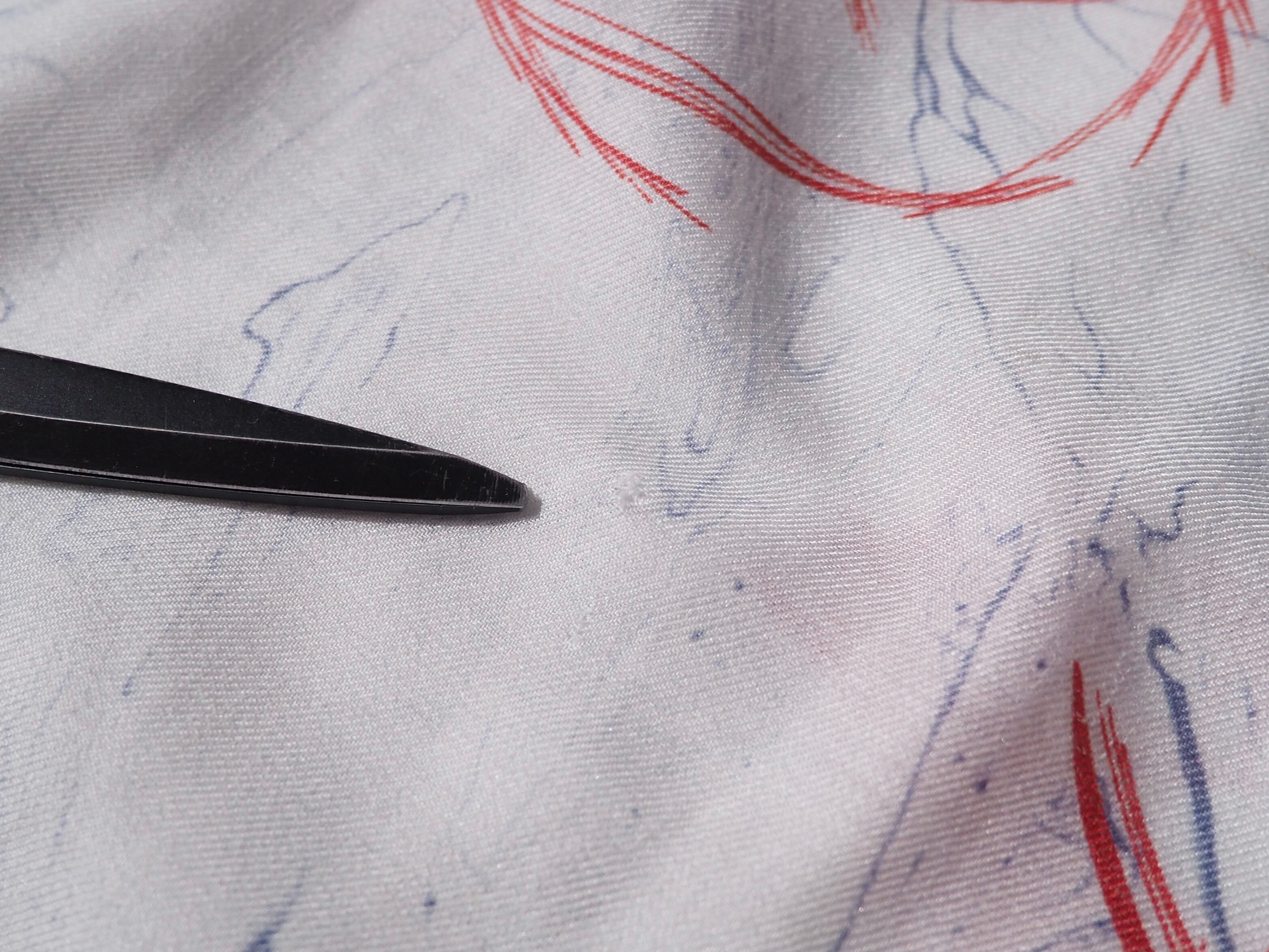 1990s Contemporary art printed box silhouette shirt