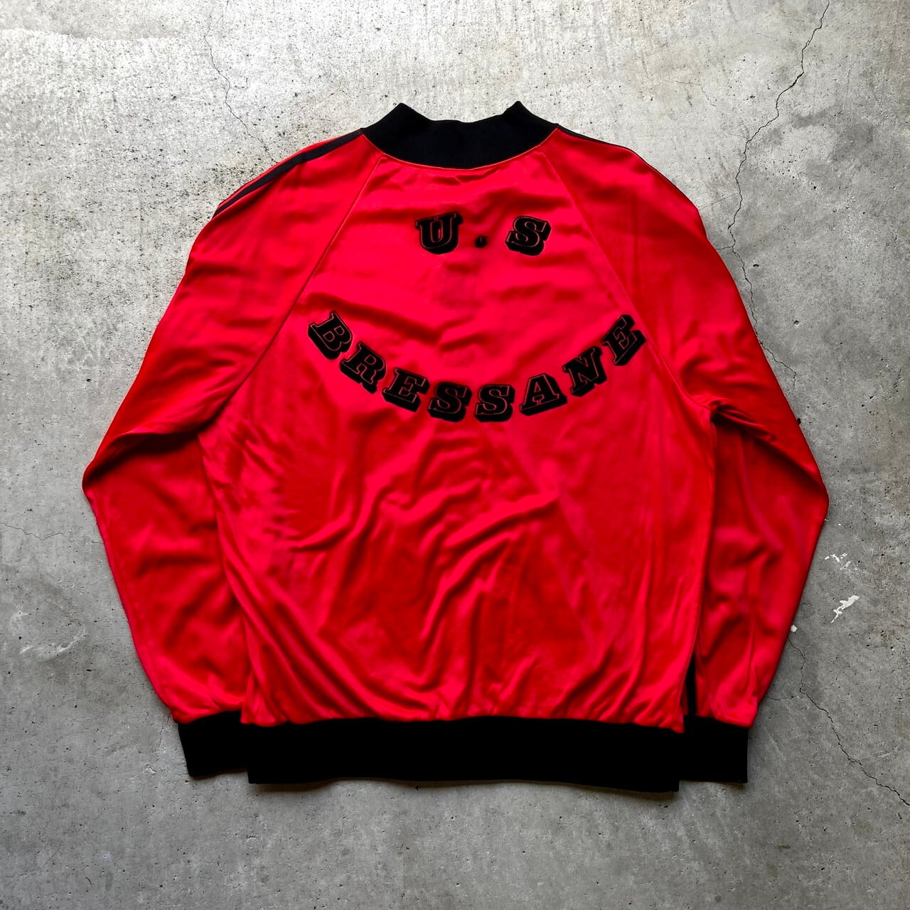 70年代 フランス製 VENTEX社製 adidas アディダス 金ロゴ バック