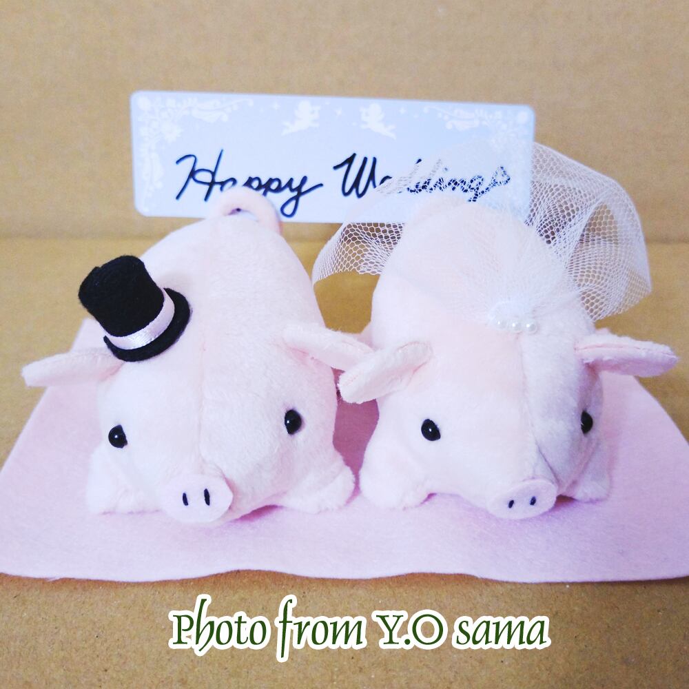 ミニミニとんちゃん ウェルカムドール 手作りキット ピンク | 幸せ