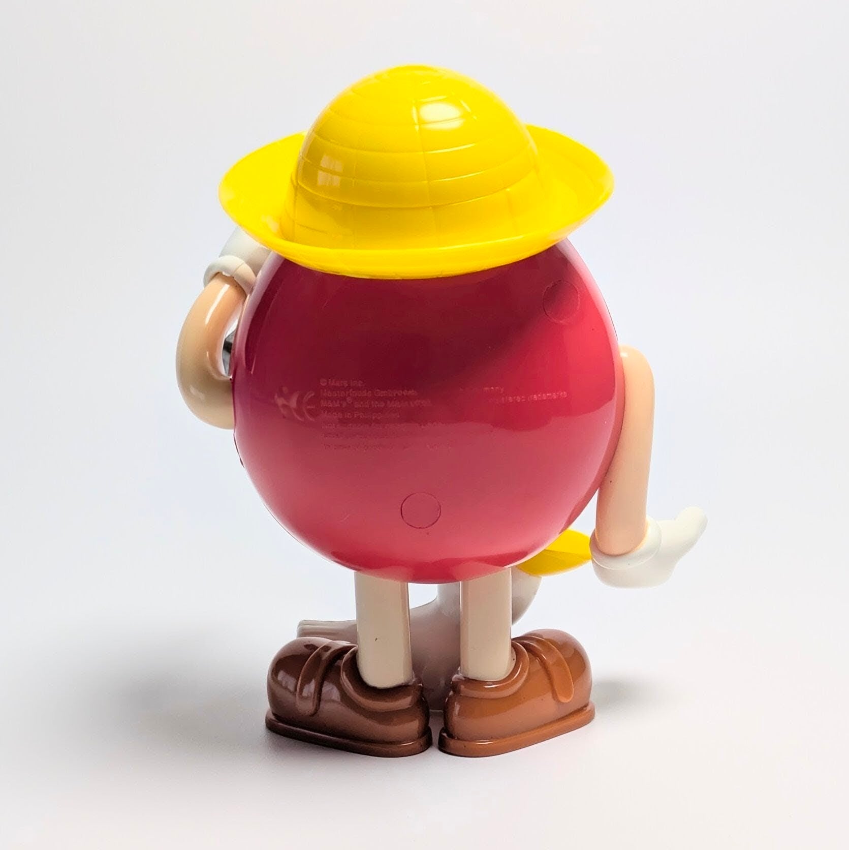 ☆ VINTAGE 90' JUNK ☆【 m&m's  ( エムアンドエムズ ) 】 m&m's レッド ファーマー キャンディ ディスペンサー / 農夫 / アヒル / チョコディスペンサー コレクション 〚アメリカン雑貨 アメトイ〛