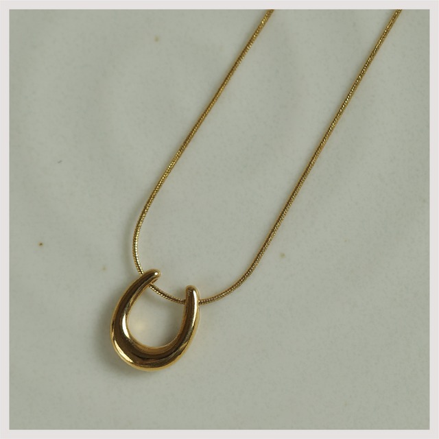 Necklace -Gold-