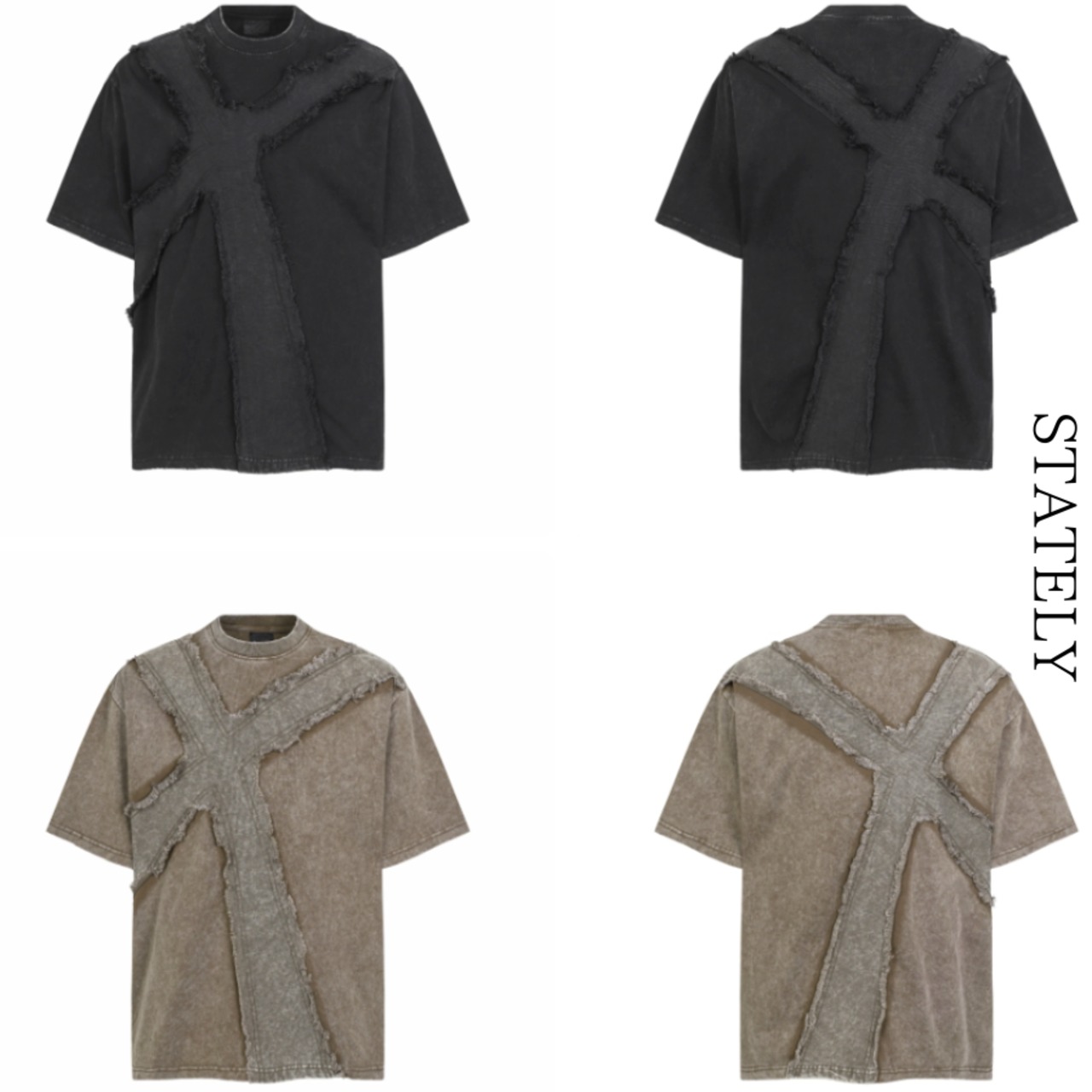 Cross Fray ヴィンテージTee/2color_T279・画像9