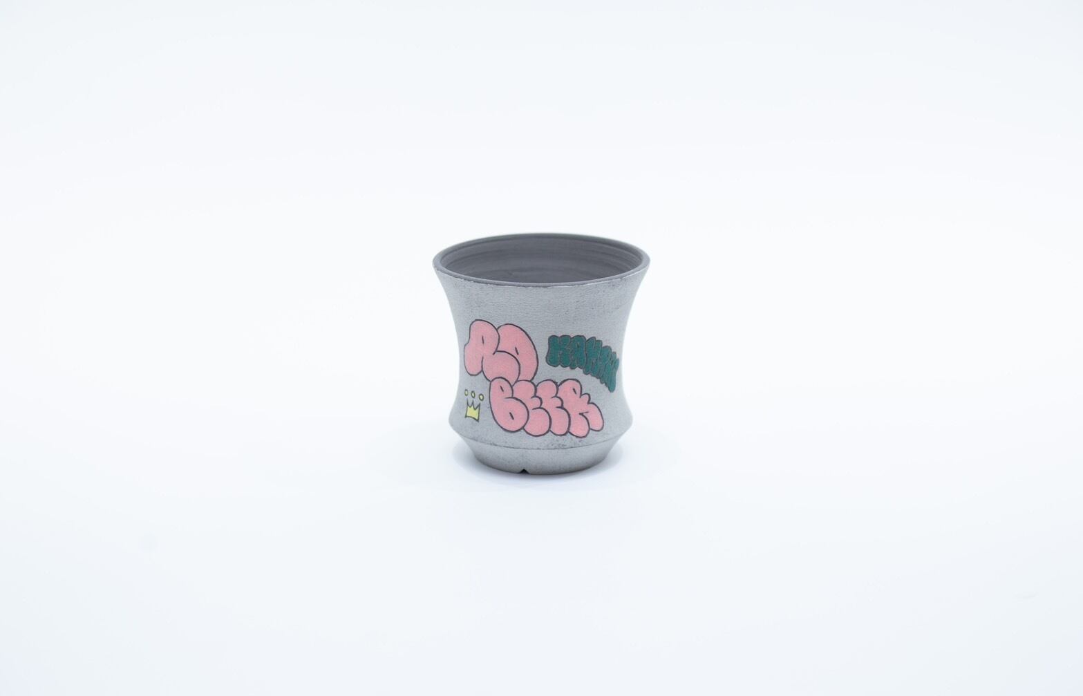 【新着】ハイパーポットクリエイター "阿萬" × aobouzu グラフィティ鉢 7【4th記念 乾杯鉢】