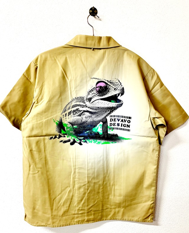 TOKAGE  オープンカラー ショートスリーブ シャツ