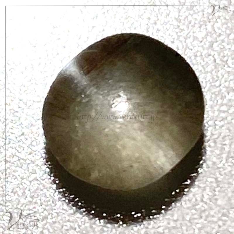 ダイオプサイド・キャッツアイ 灰色の猫目 1.46ct VB245 | Verdelite