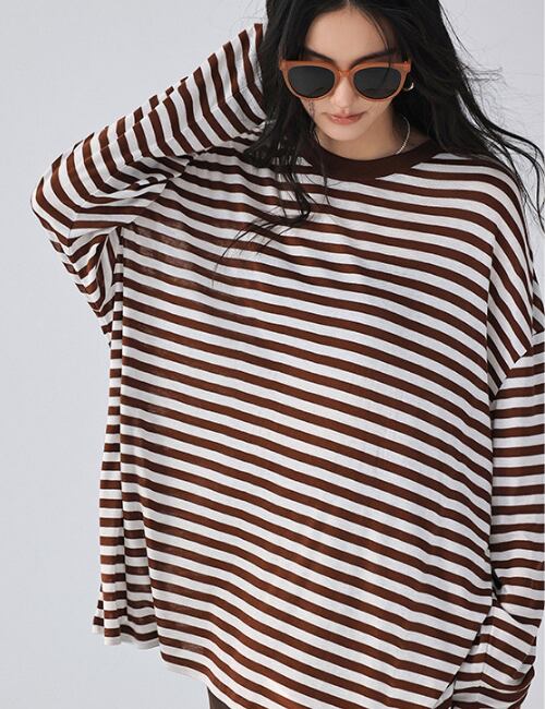 Striped Long-Sleeve Tee