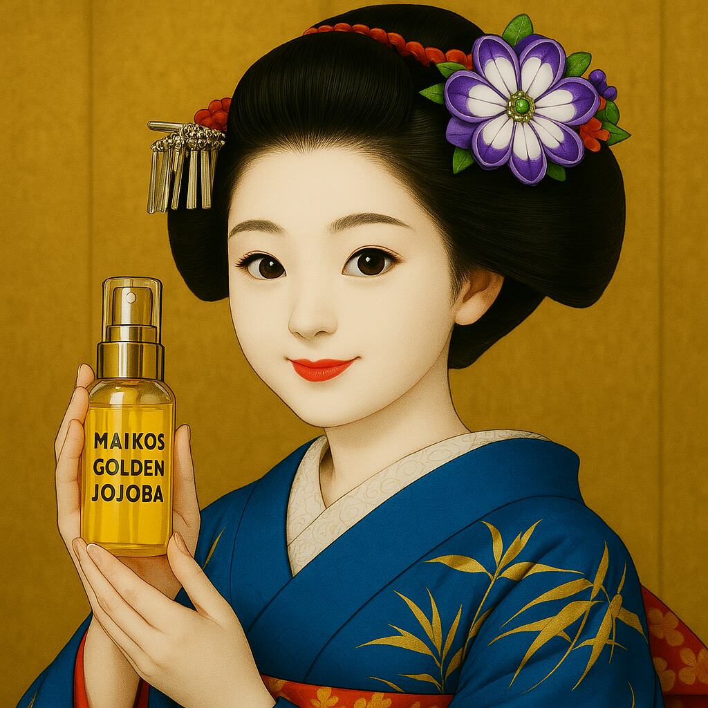 60mL【定期便】舞妓さんのゴールデンホホバ 【ほんまもんの保湿力
