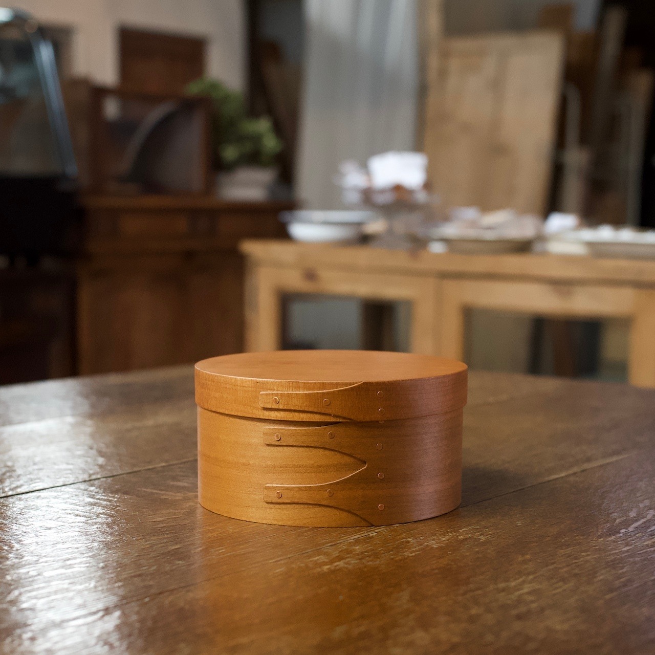 Shaker  Round Box / シェーカー ラウンド ボックス S〈 小物入れ・収納・インテリア 〉113195