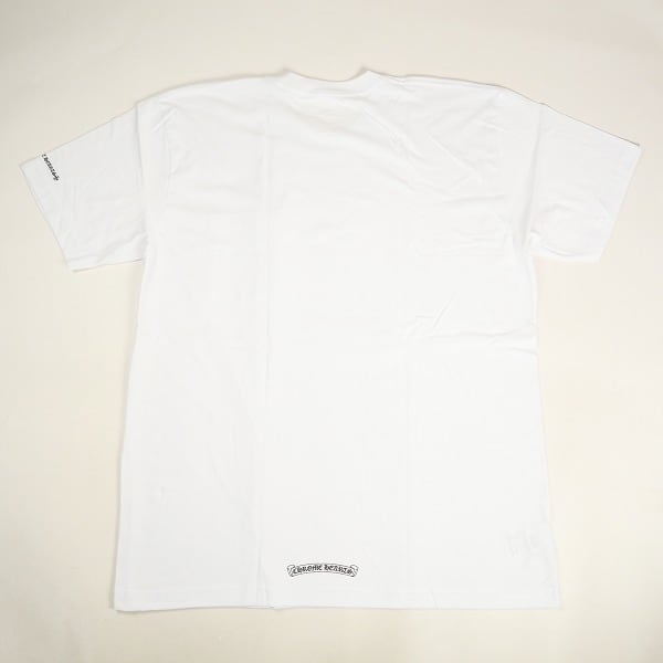 大人気確実正規品　極美品CHROME HEARTS ホワイト Tシャツ　XL 白 Size【XXL】 CHROME HEARTS クロム・ハーツ NECK LOGO POCKET S/S T