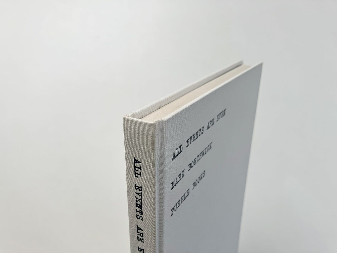 restock〕 マーク・ボスウィック Mark Borthwick | ALL EVENTS ARE