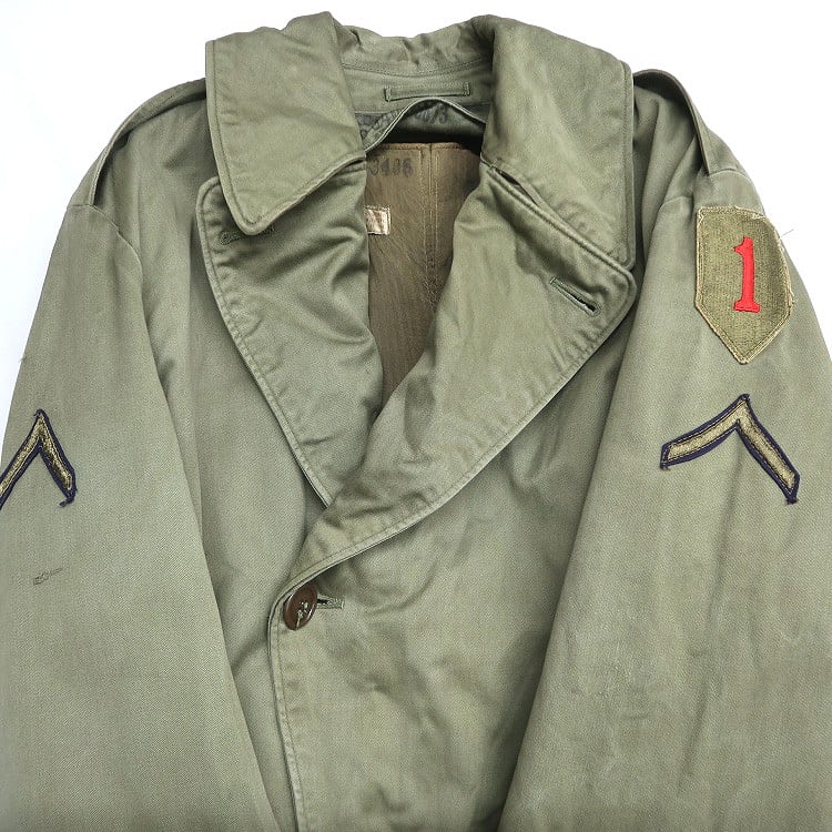 古着 50年代 US.ARMY M-1950 オーバーコート ライナー付き ミリタリー