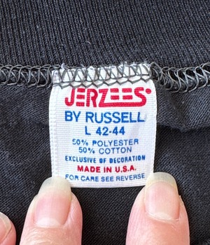 -VIETNAM VET- Vintage 80s L Print T-shirt made in USA