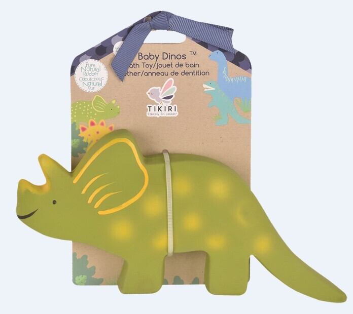 Teethar & Bath Toy Triceratops_93008