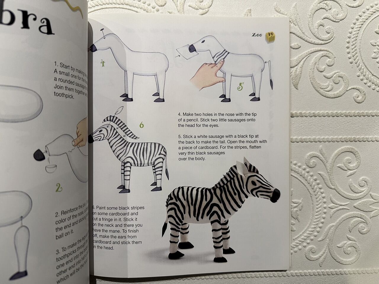 VO077】Modeling Clay: Animals by Bernadette Cuxart /visual book