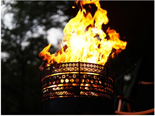 FUTURE FOX】組み立て式 ナバホ柄 焚き火台 | OUTDOOR BASE MATSUMOTO