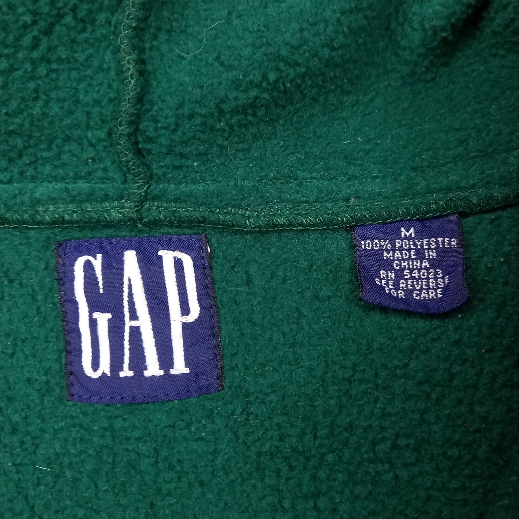 90s オールド ギャップ ハーフジップ フリース パーカー 無地 90s オールド ギャップ ハーフジップ フリース パーカー 無地