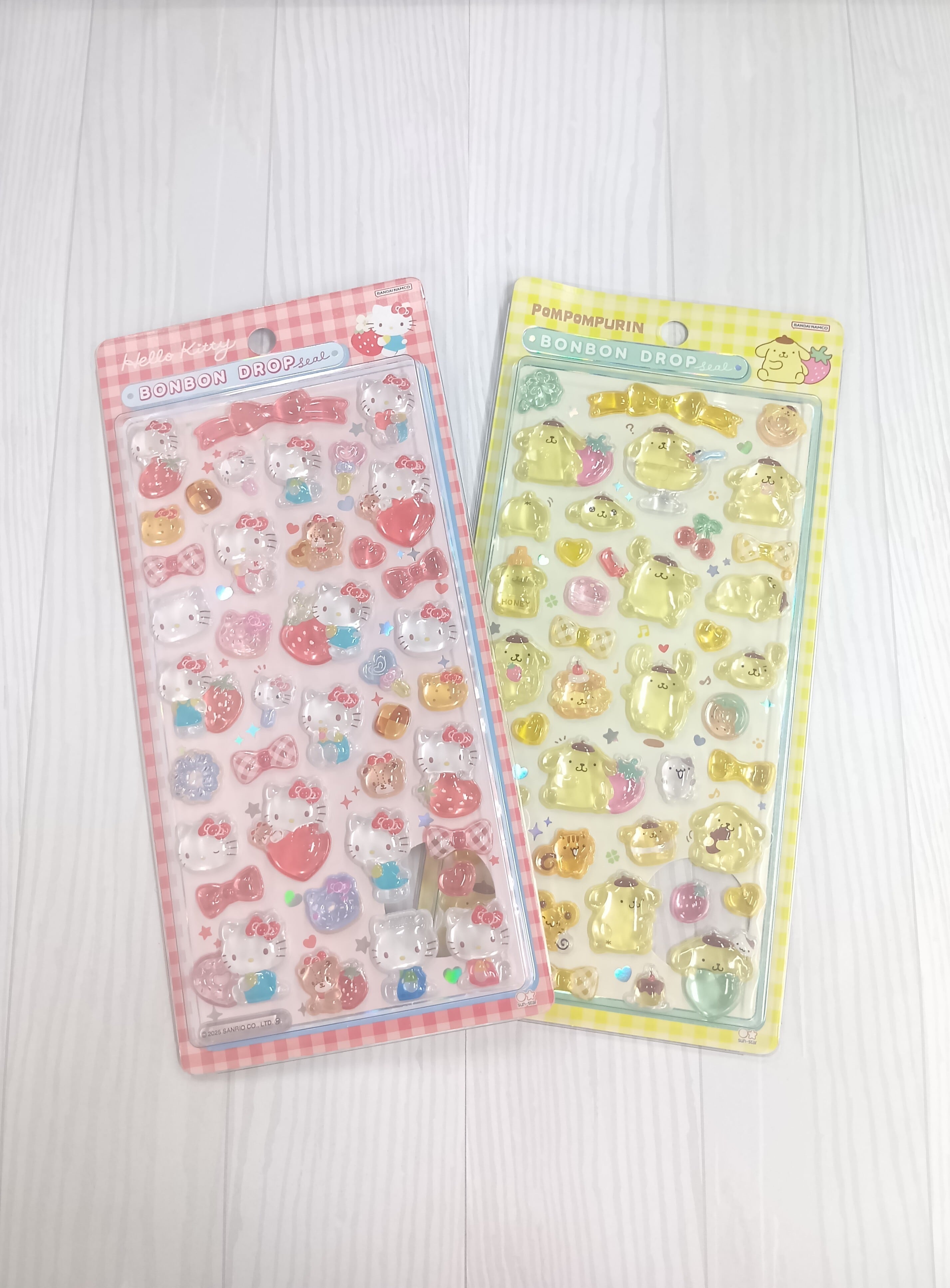 ボンボンドロップシール キティ×ポムポムプリン2種セット | モンテメタ