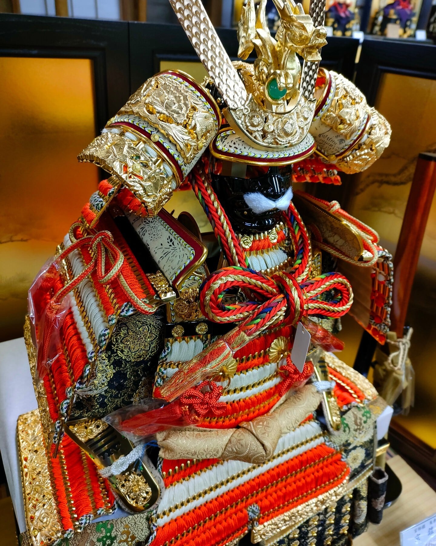 京極之鎧 朱赤に白縅 | 鱗屋商店 (Urokoya Shoten Co., Ltd.)