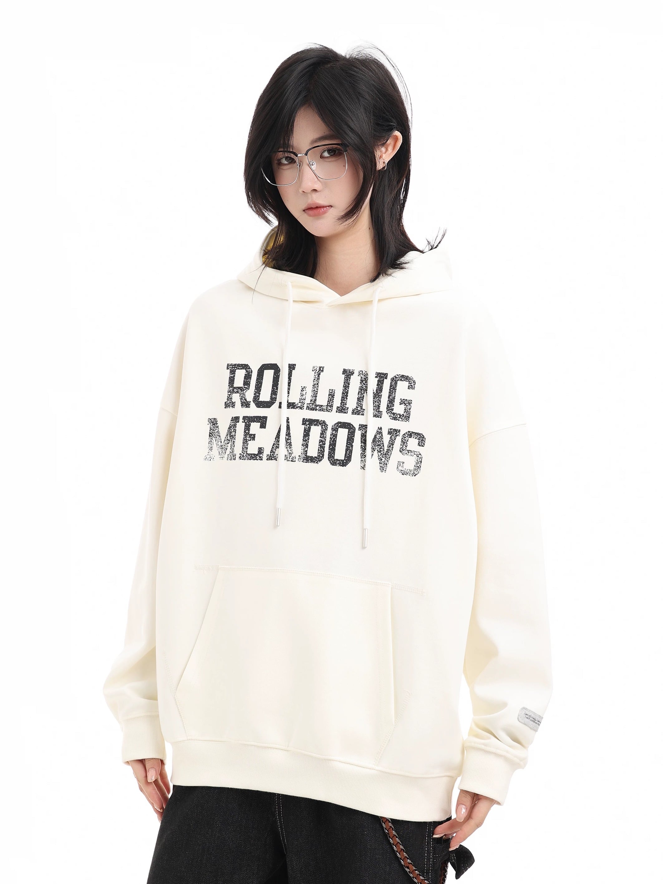 ロゴプリントオーバーフーディー / Logo Print Over Hoodie