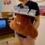 軍艦島のガンショーくん　ぬいぐるみ　大