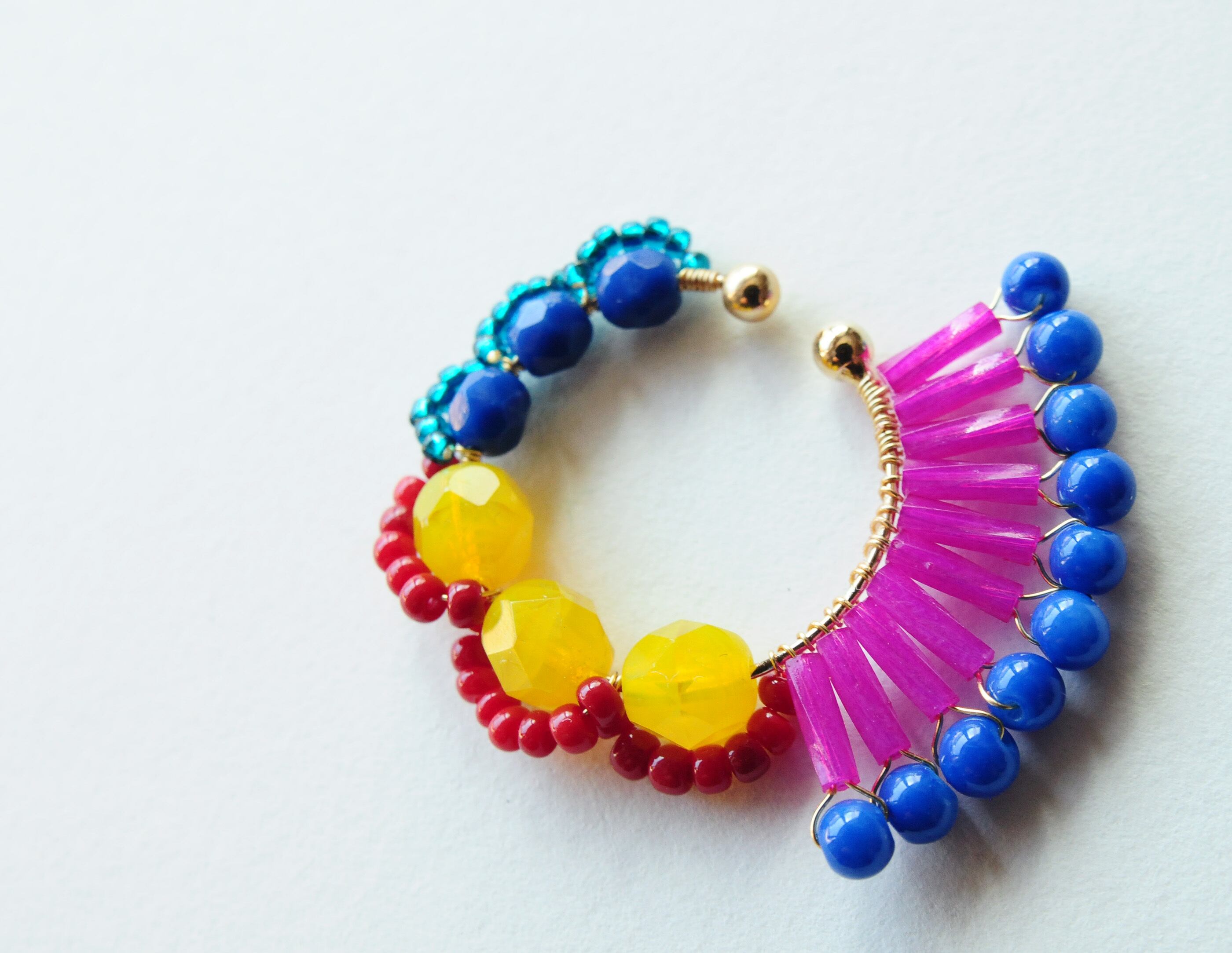 ＜Rollo～イロヅクビジュー～＞イヤーカフ『 ハミングバード/hummingbird 』<36>