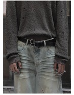 JCAESAR STUDIO Knuckle Leather Belt