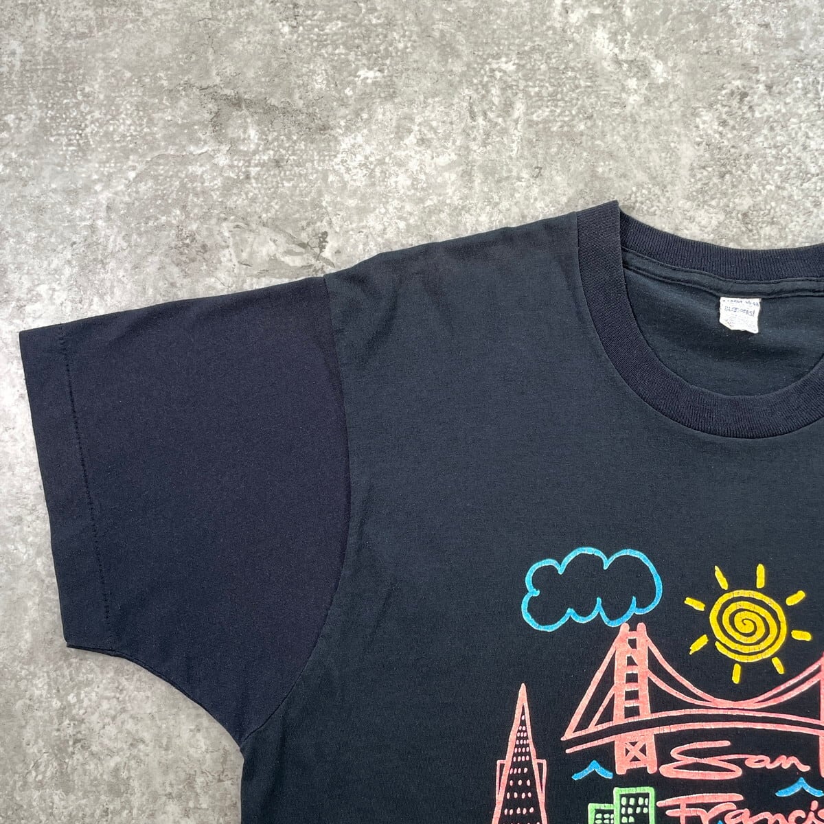 80年代 USA製 San Francisco サンフランシスコ スーベニア プリントT