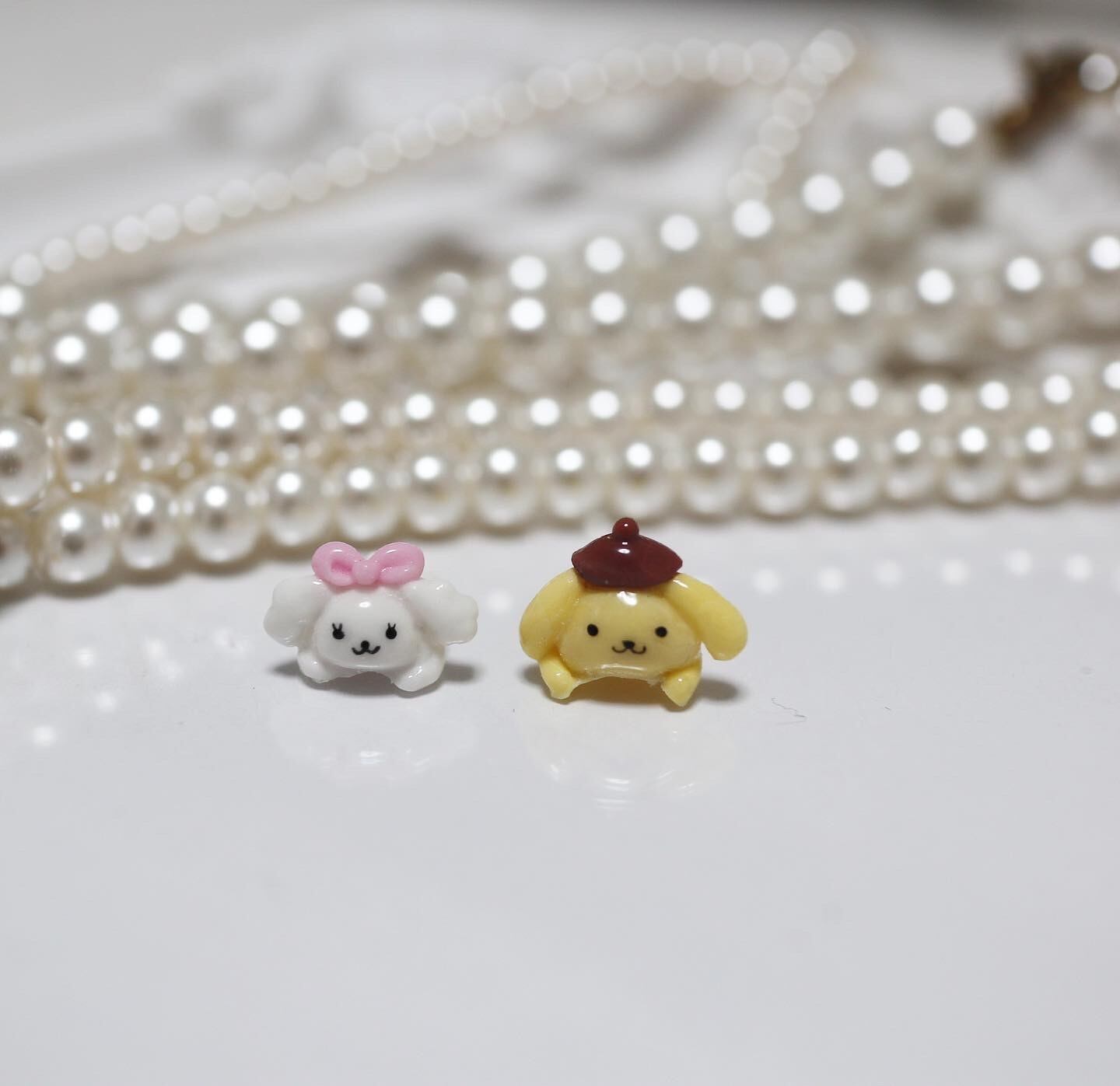 ポムポムプリン ネイルパーツ | otsumami.nail