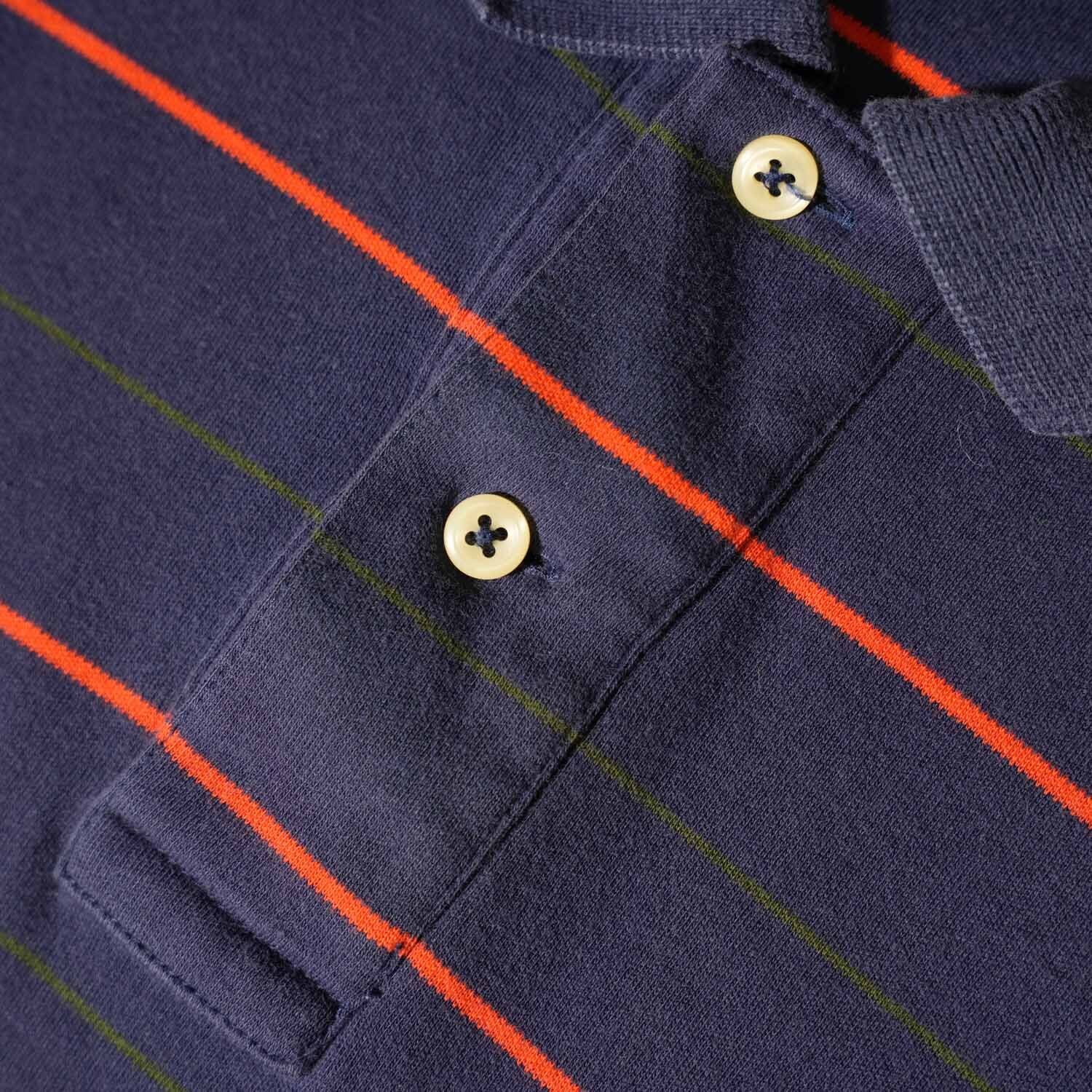 90s Polo by Ralph Lauren マルチボーダー ポロシャツ スリランカ製