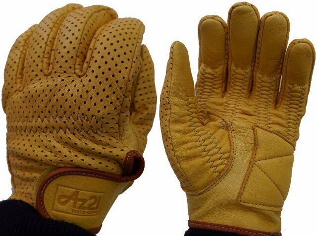 R-20本革ﾒｯｼｭｽﾄﾚｯﾁショートグローブ | AZ21