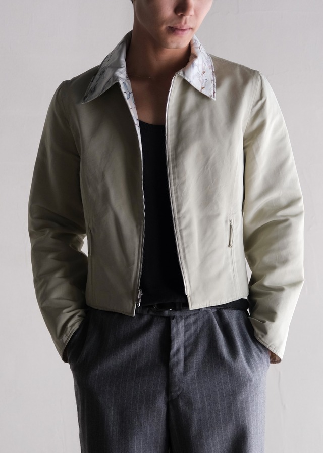 HERMÈS by Martin Margiela silk reversible blouson