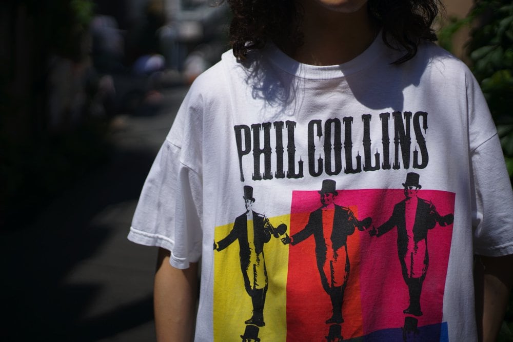 Phil Collins [Phil Collins] Vintage Tour T-Shirt [1990s] Vintage Tour T- Shirt | beruf