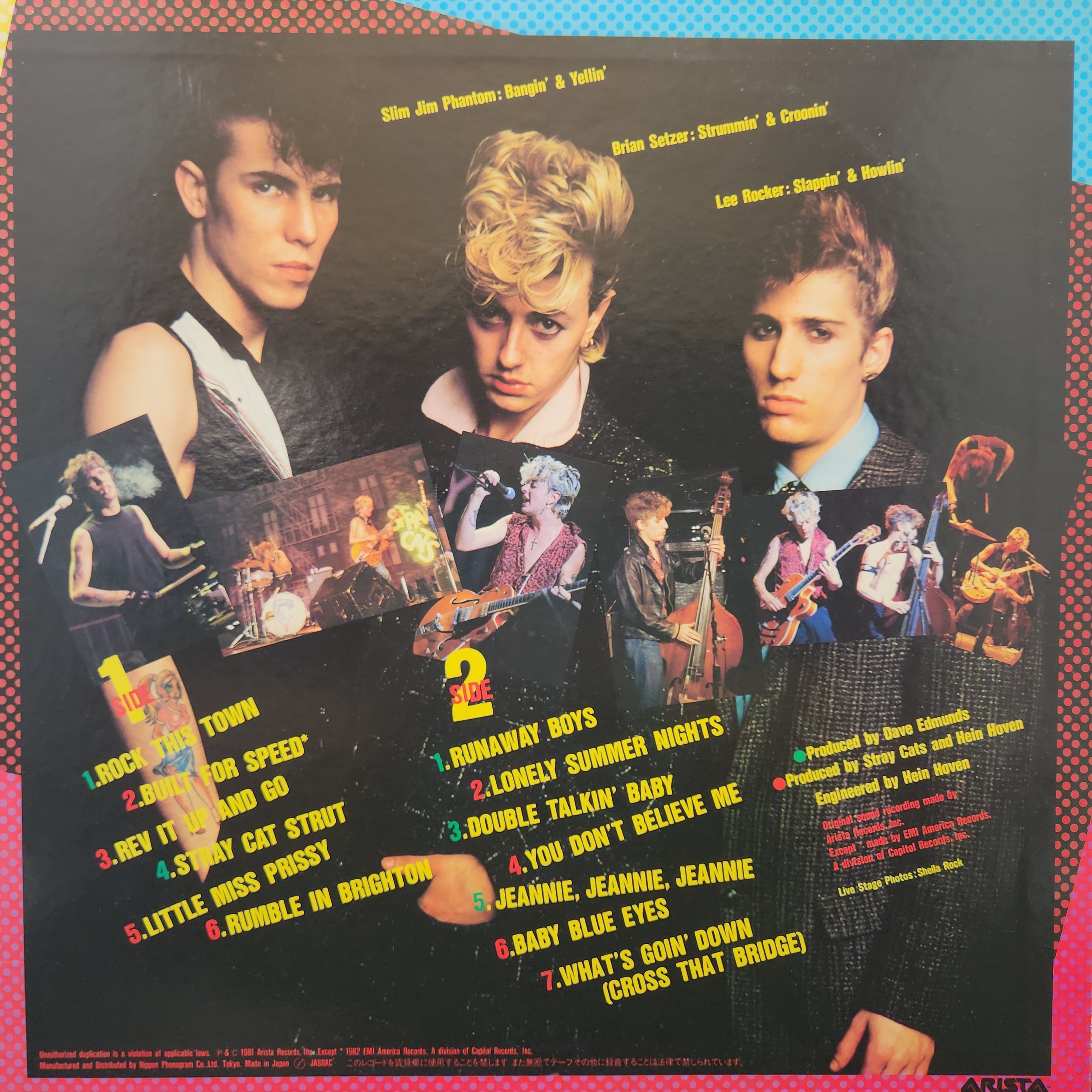 Stray Cats / Built For Speed [25RS-186] - 画像2