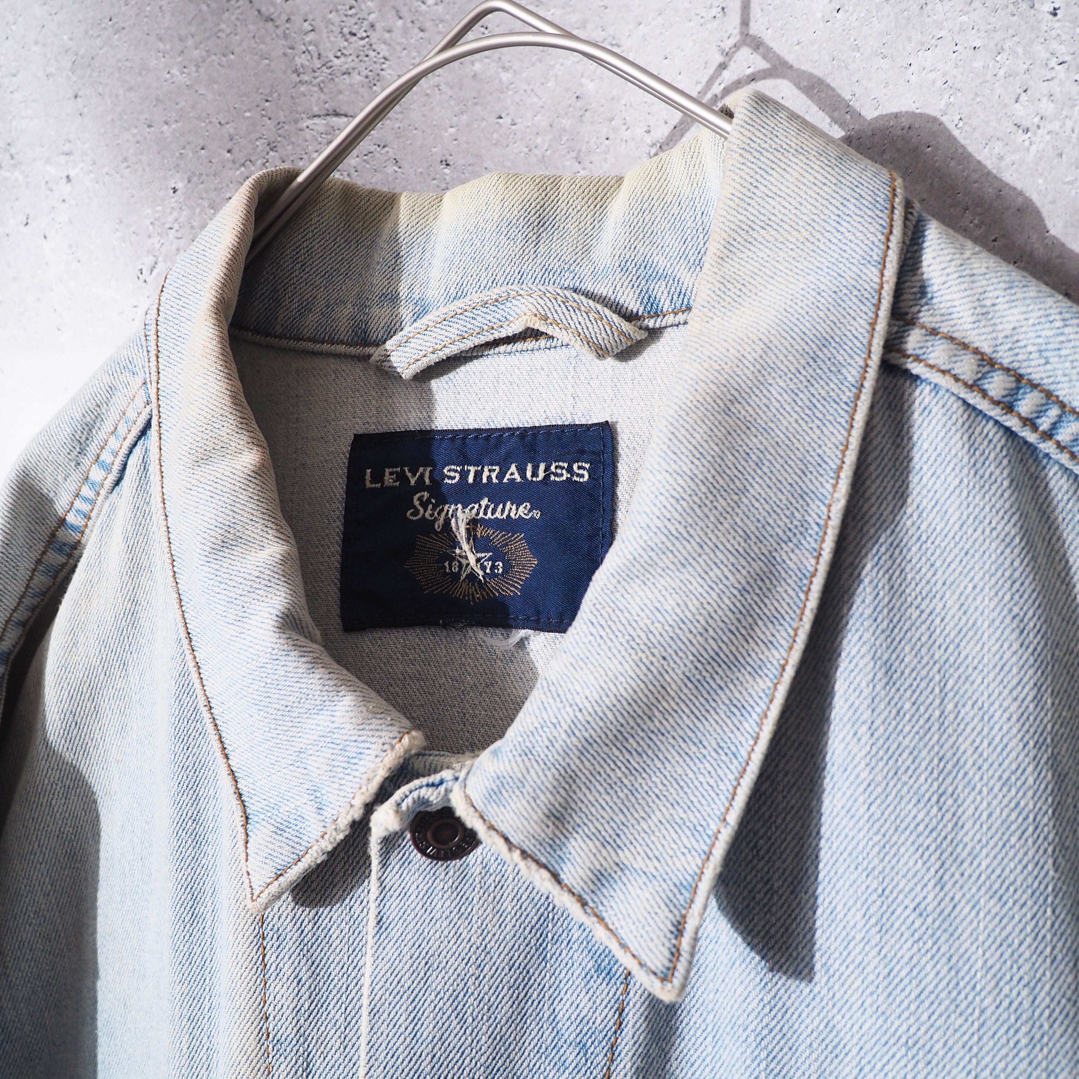 1990s " LEVI’S " Good Fade × Over silhouette vintage Denim jacket