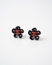 〈CHANEL〉CC Mark Flower Earrings 2004SS