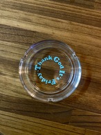 〈TGIF〉 GLASS ASHTRAY