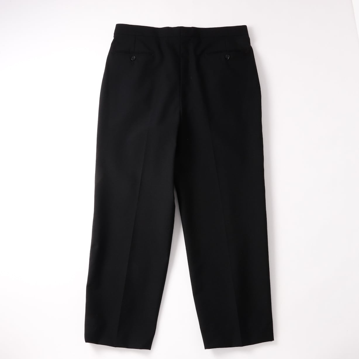 極美品】70s Special vintage wool tuxedo slacks pants W36 Black