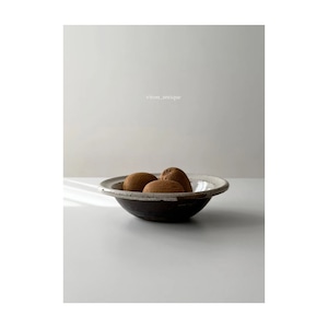 Cul noir キュノワール / ぽってりとした器 φ20cm