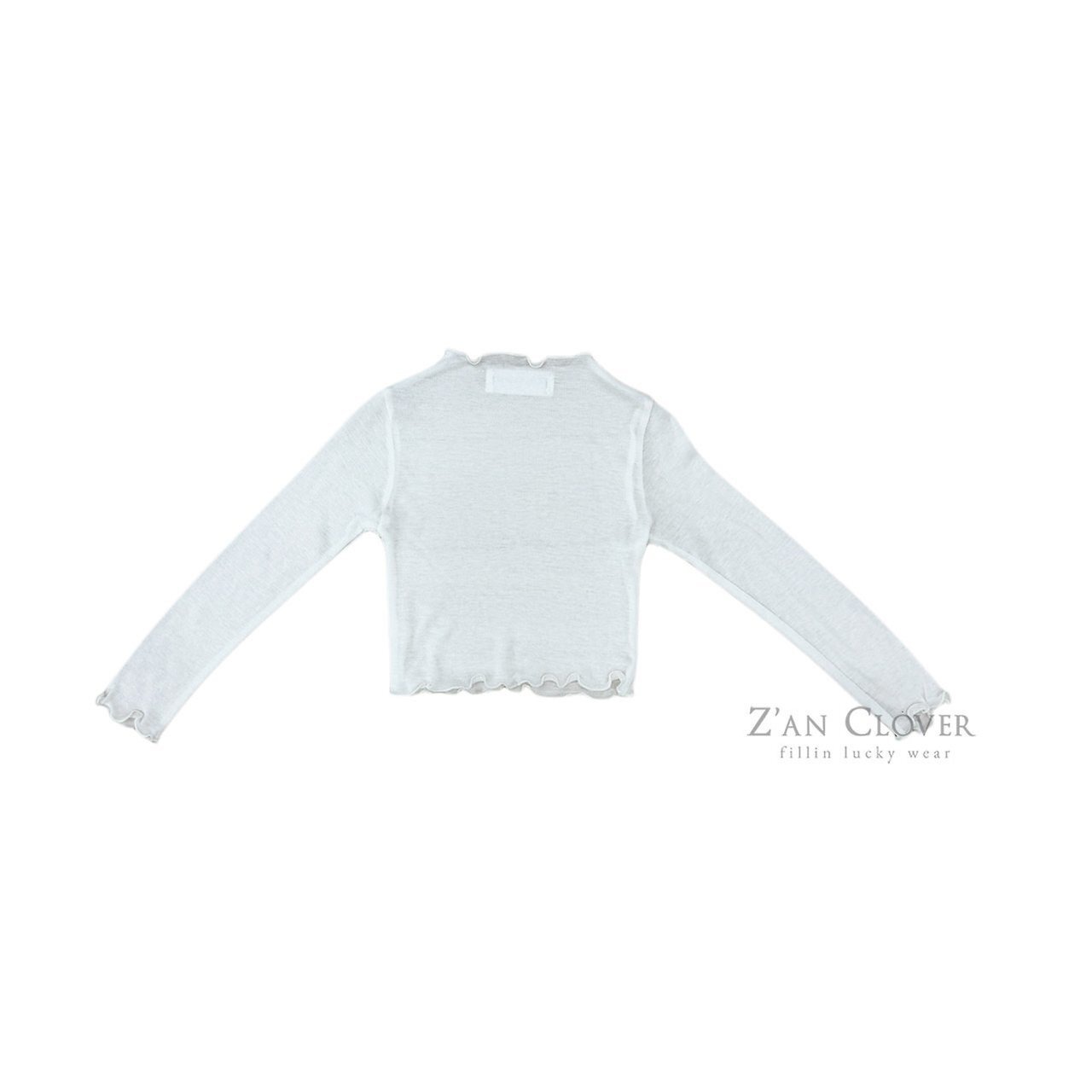 ZAN CLOVER［取寄］wave layered tee 26winter