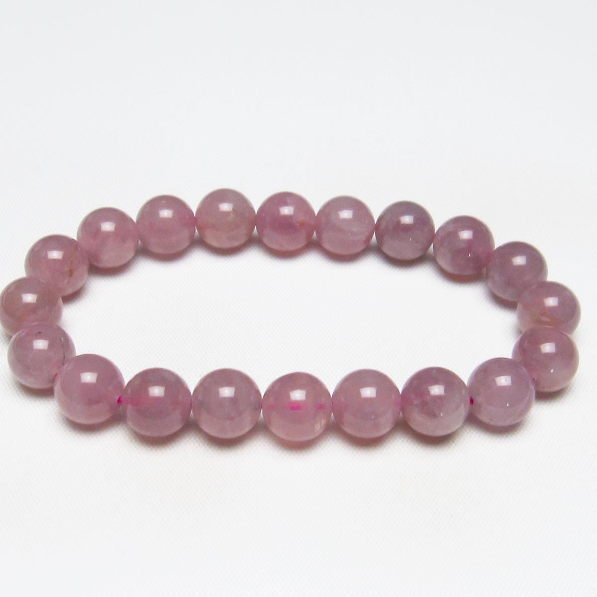 ローズクォーツ ブレスレット 10mm 一点物 メール便可 [M便 1/10] 111-36752