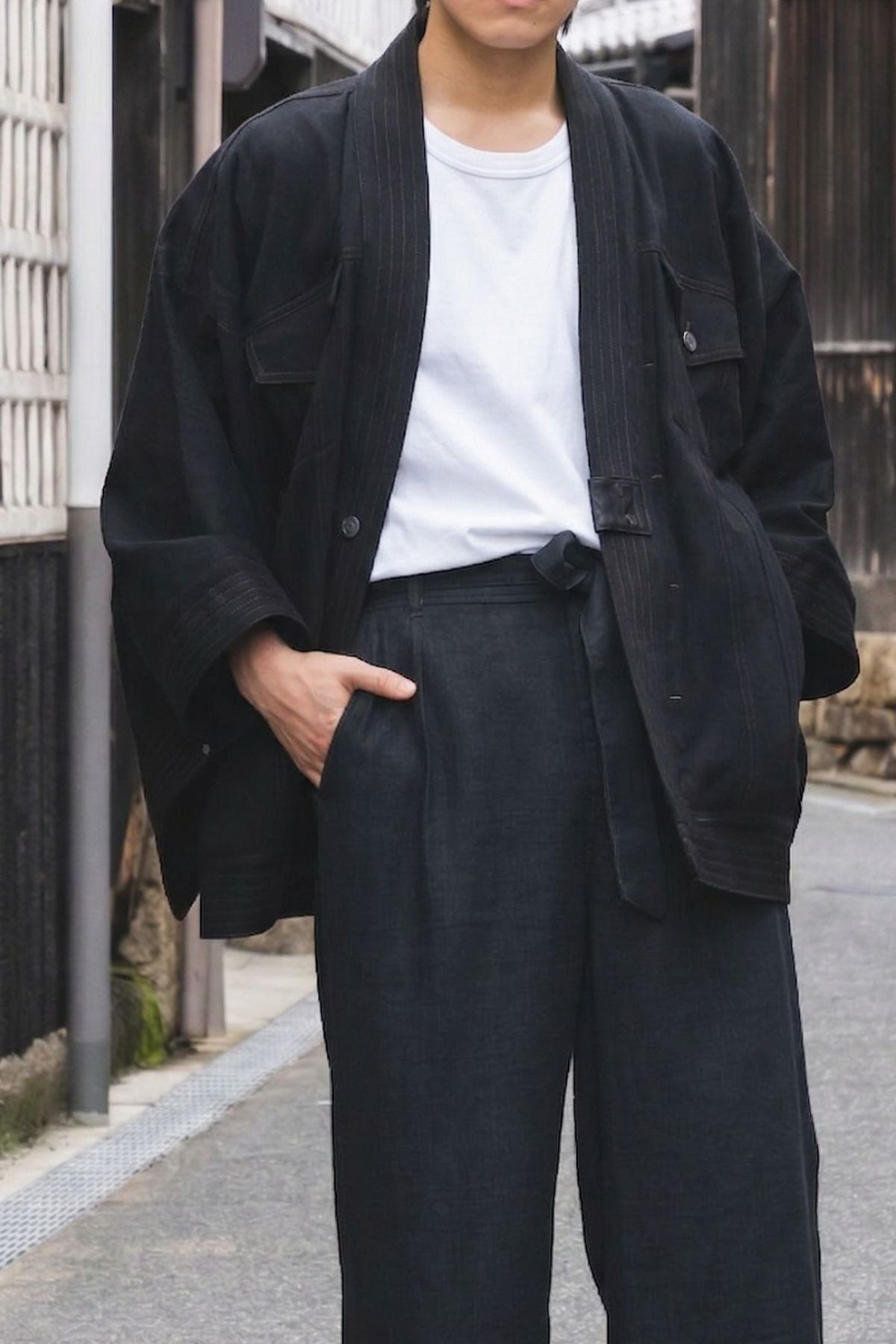 数量限定｜予約受付中】THE・KIMONOGジャン “BLACK × 岡山デニム