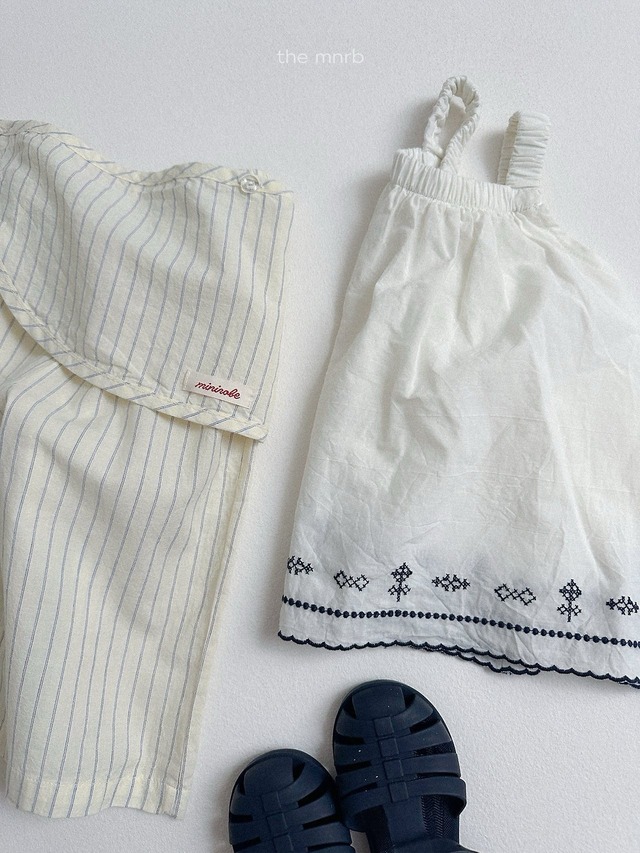 〘予約〙minirobe / scarf pants