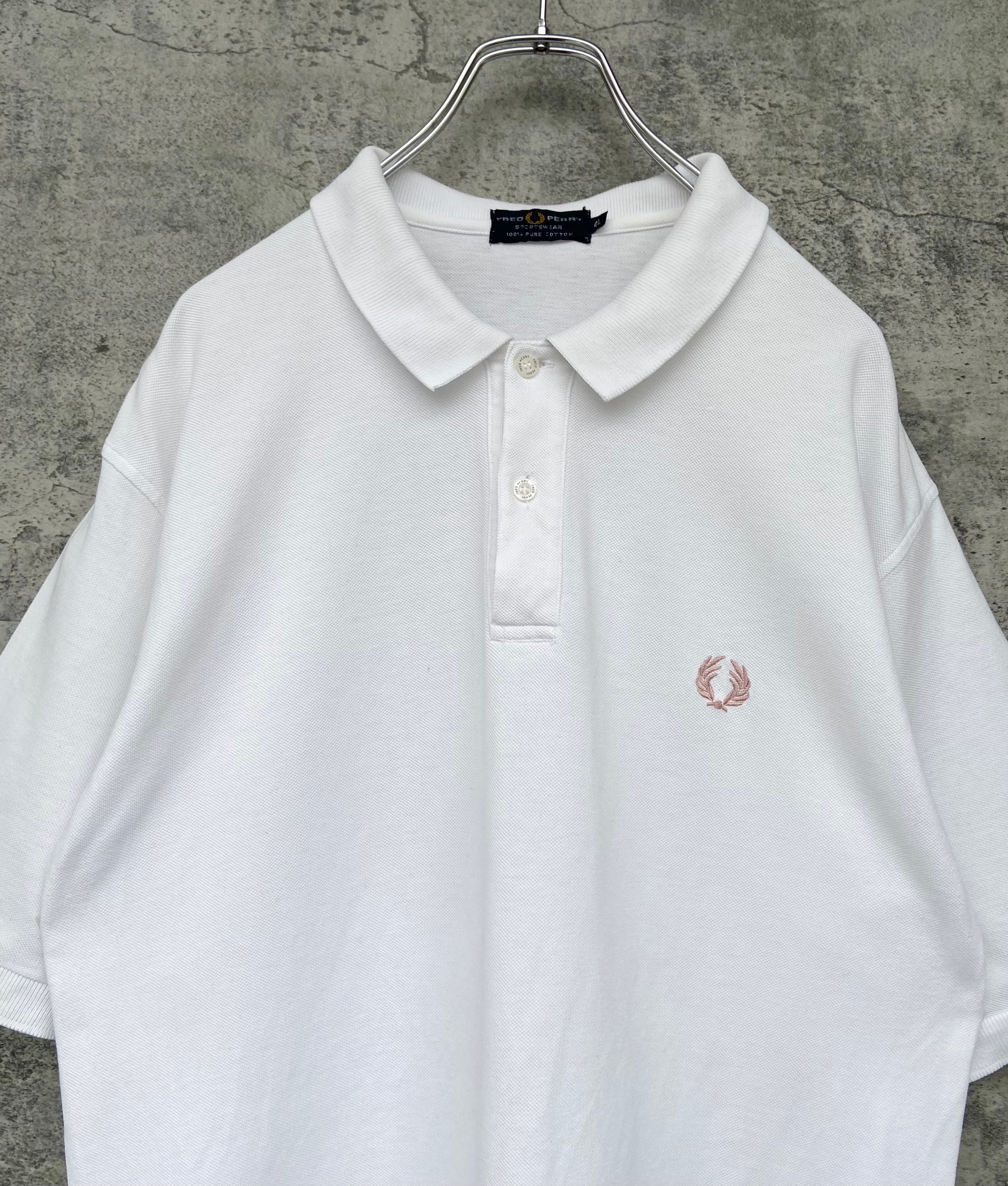 ［ FRED PERRY ］フレッドペリー デカロゴ パーカー 白 ホワイト