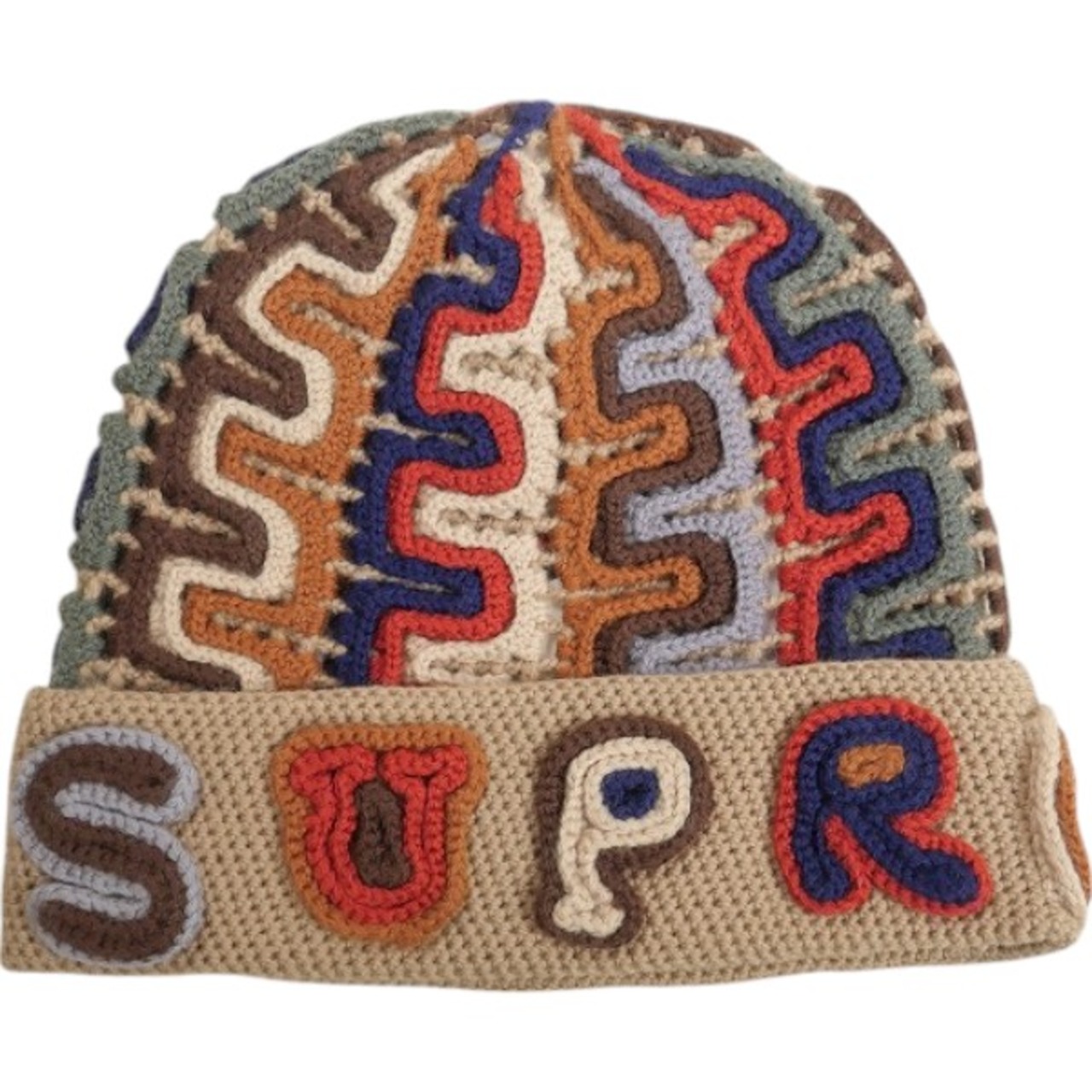 Size【フリー】 SUPREME シュプリーム 24AW Yarn Applique Beanie Tan 