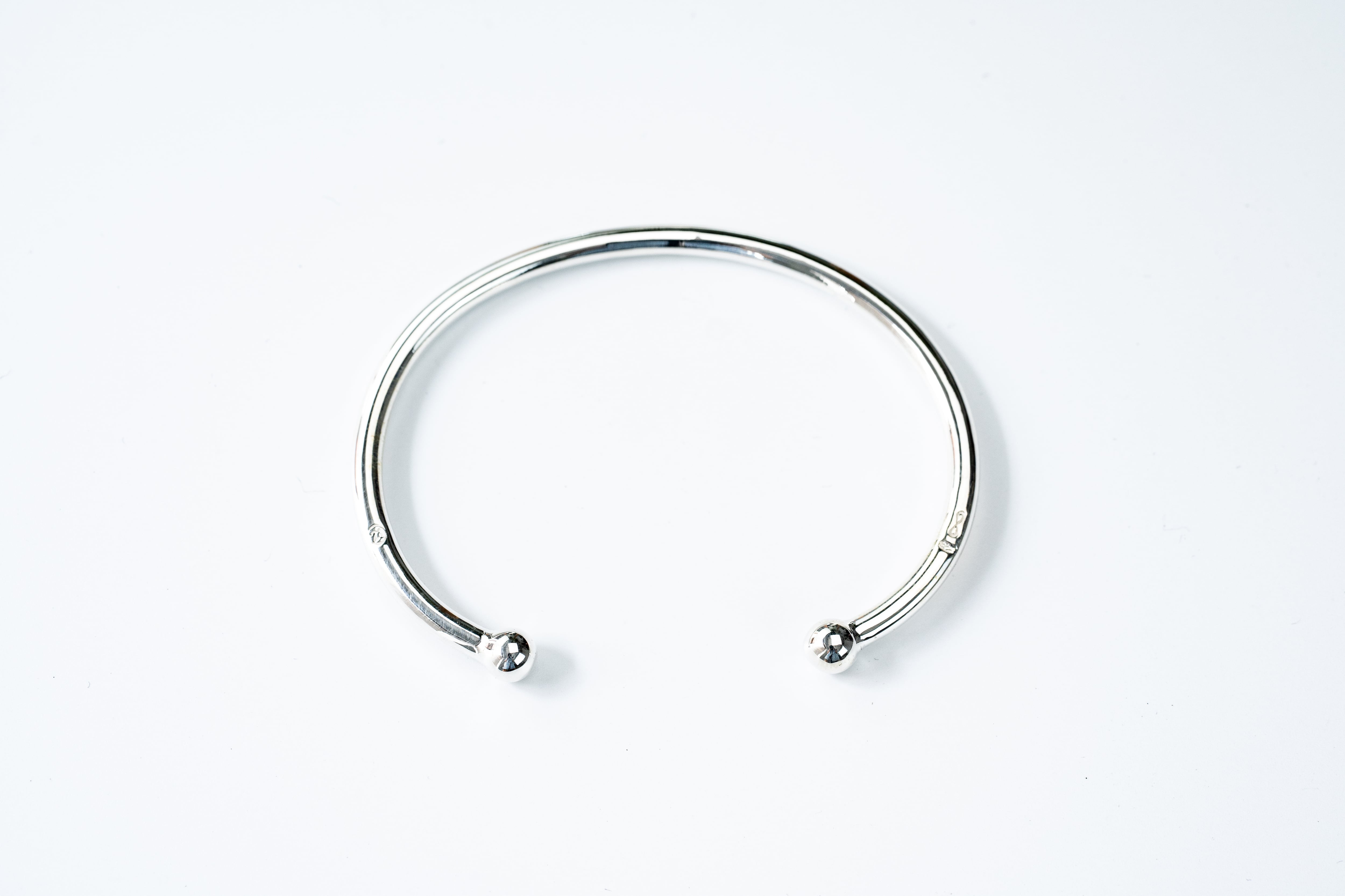 BN-059 Double ball bangle | WAKAN SILVER SMITH online store BN-059 Double ball bangle | WAKAN SILVER SMITH online store