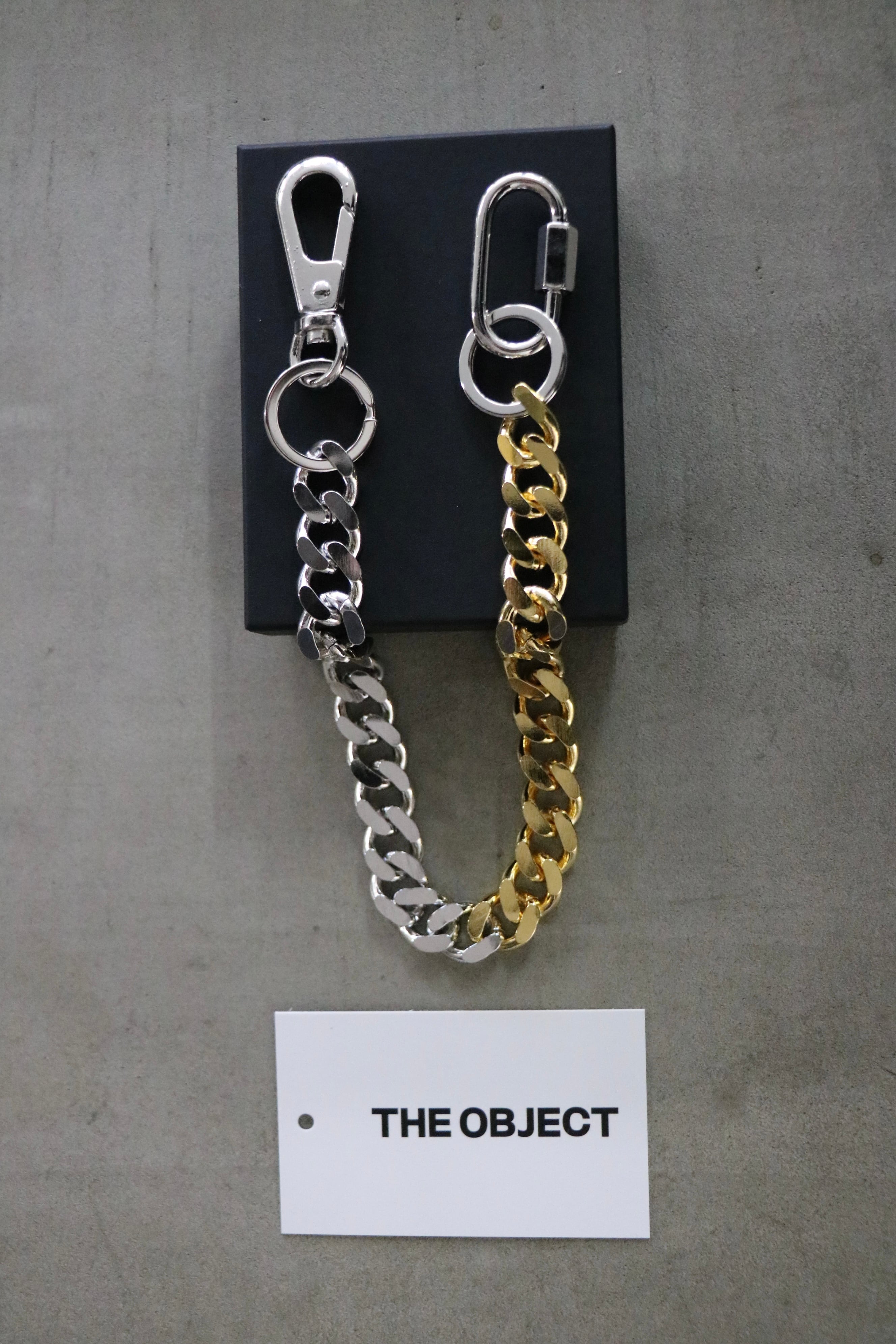 THE OBJECT | Signature Double Karabina Long Keychain Combination